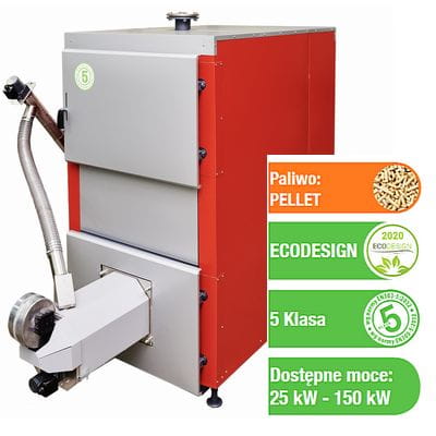 Kocioł CO 5 klasa moc  25-150KW