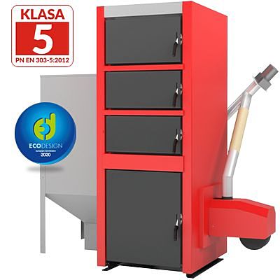 Kocioł CO 5 klasa z palnikiem pelletowym